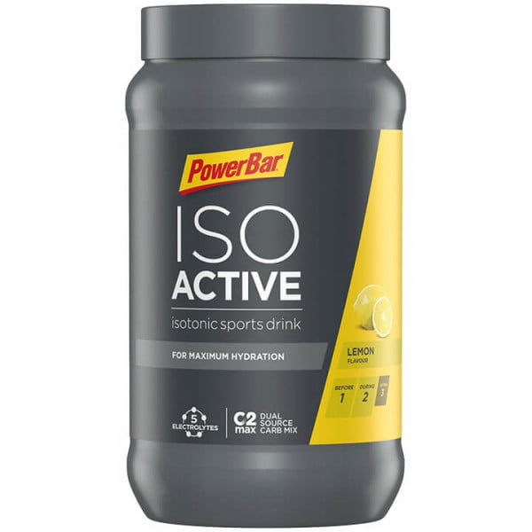 Isoactive Sports Drink Lemon 600g Dose Isoactive Sports Drink Lemon 600g Dose