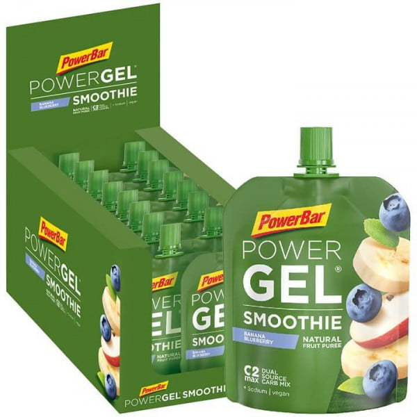 Powergel Smoothie Banana Blueberry 16 stuks/doos Powergel Smoothie Banana Blueberry 16 stuks/doos