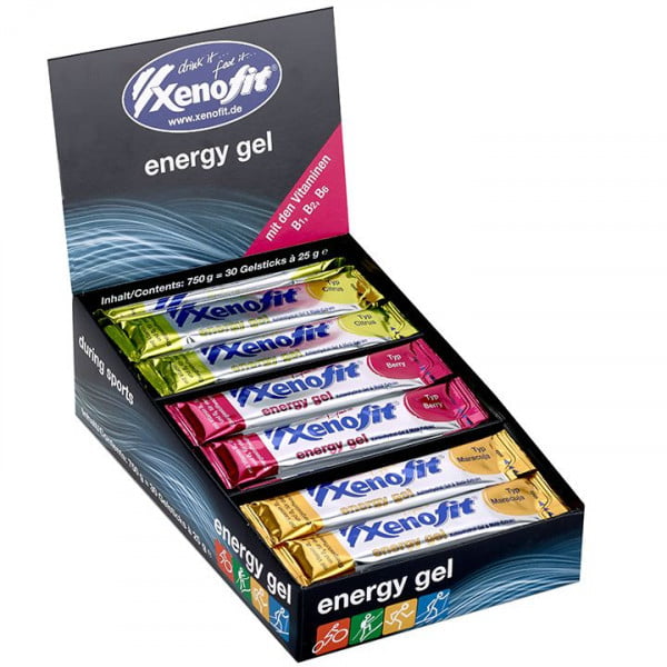 Energie Gel 3-fach sortiert 30 Stck./Kart. Energie Gel 3-fach sortiert 30 Stck./Kart.