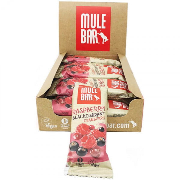 MULEBAR Raspberry Blackcurrant Cranberry Bar MULEBAR Raspberry Blackcurrant Cranberry Bar