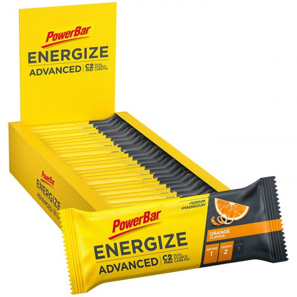 Barre énergétique Energize Advanced Orange 25 pièces/carton Barre énergétique Energize Advanced Orange 25 pièces/carton