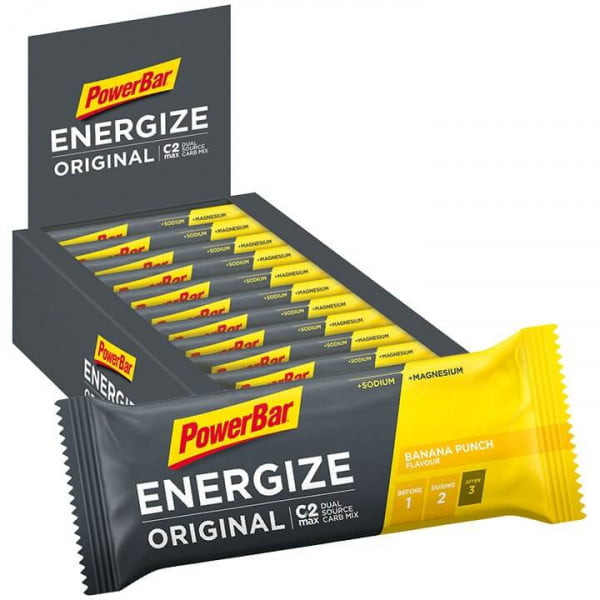 Barre énergétique Energize Original Banana Punch 25 pièces/boîte Barre énergétique Energize Original Banana Punch 25 pièces/boîte